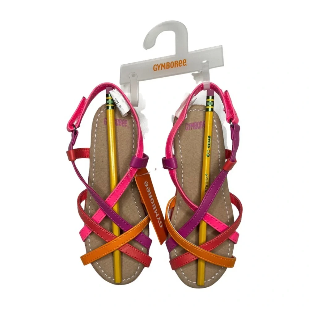 Gymboree neon espadrilles